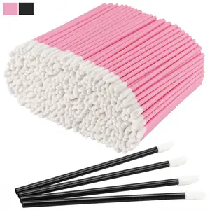 Disposable Lip Brush, Lip Makeup Brush, Lipstick Lip Gloss Wands Applicator Tool, Makeup Beauty Tool Kit for Women & Girls
