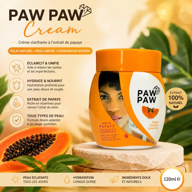 Paw Paw Papaya Clarifying Cream – 120ml Paw Paw Papaya Clarifying Cream – 120ml