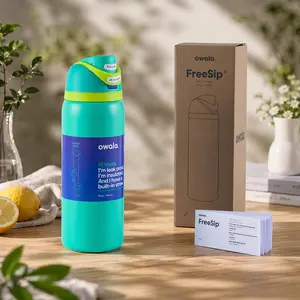 Owala FreeSip Insulated Water Bottle 32oz – Bình Nước Giữ Nhiệt Chống Rò Rỉ, Có Ống Hút Tích Hợp | người bạn đồng hành cho ngày dài năng động.