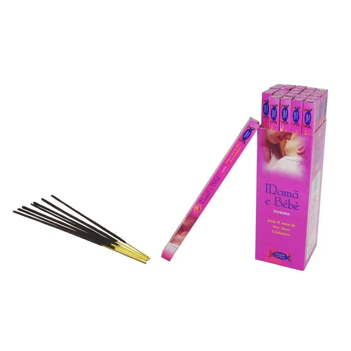Mama and Baby Bakhoor Incense Pack, 1 Pack of Incense Sticks for Indoor Scenting, Long-Lasting Burns Well Home Fragrance Supply