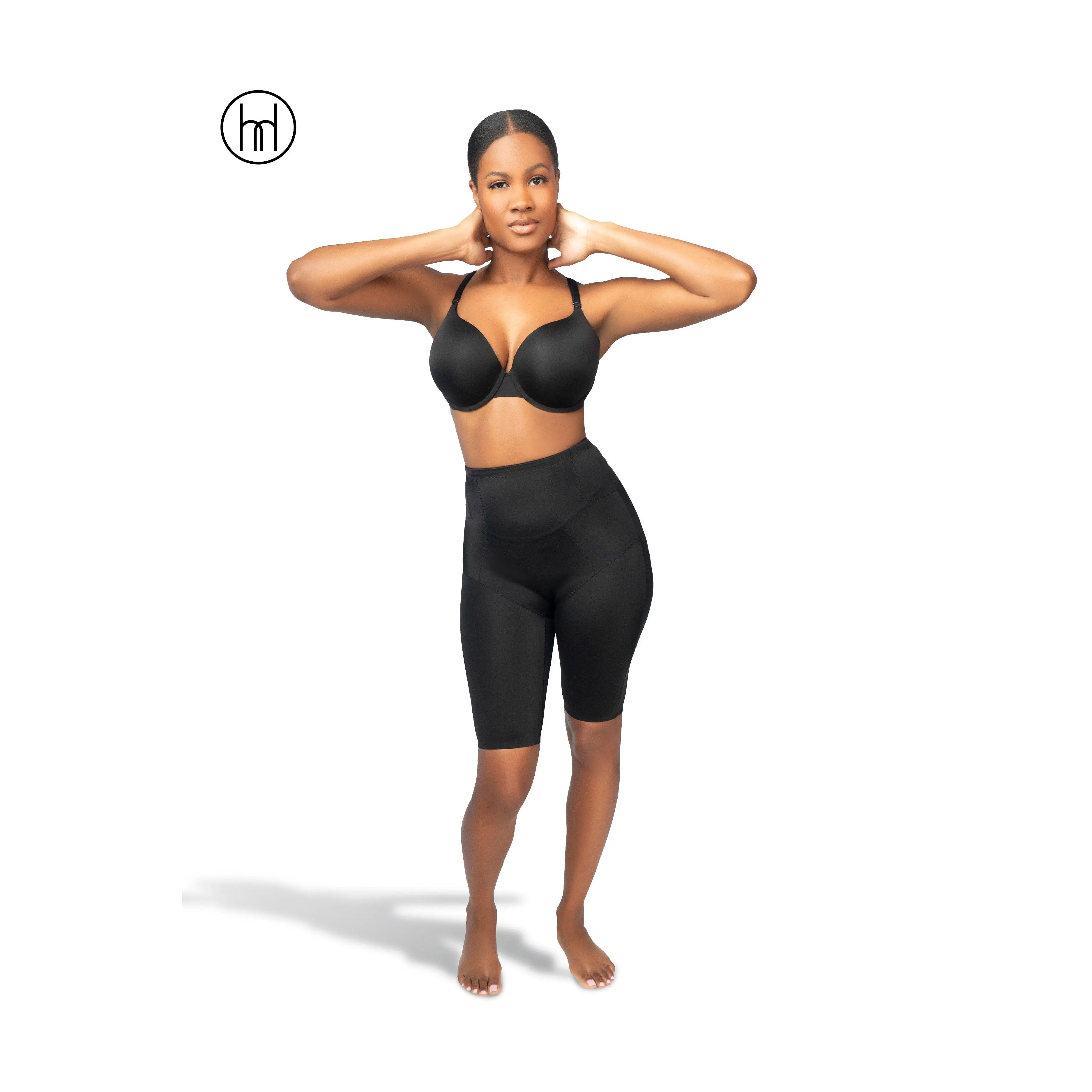 High Compression Shapewear Short Black