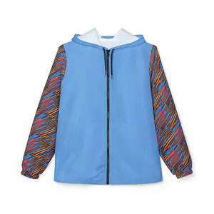 Windbreaker Jacket (AOP)BLUE SKY#5