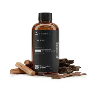 Aromify The 1 Way Signature Fragrance Oil, Inspired by the 1 Hotel Miami, for Diffusers & Aromatherapy - Natural Leather Sandalwood & Iris Blend for Home Office & Bathroom