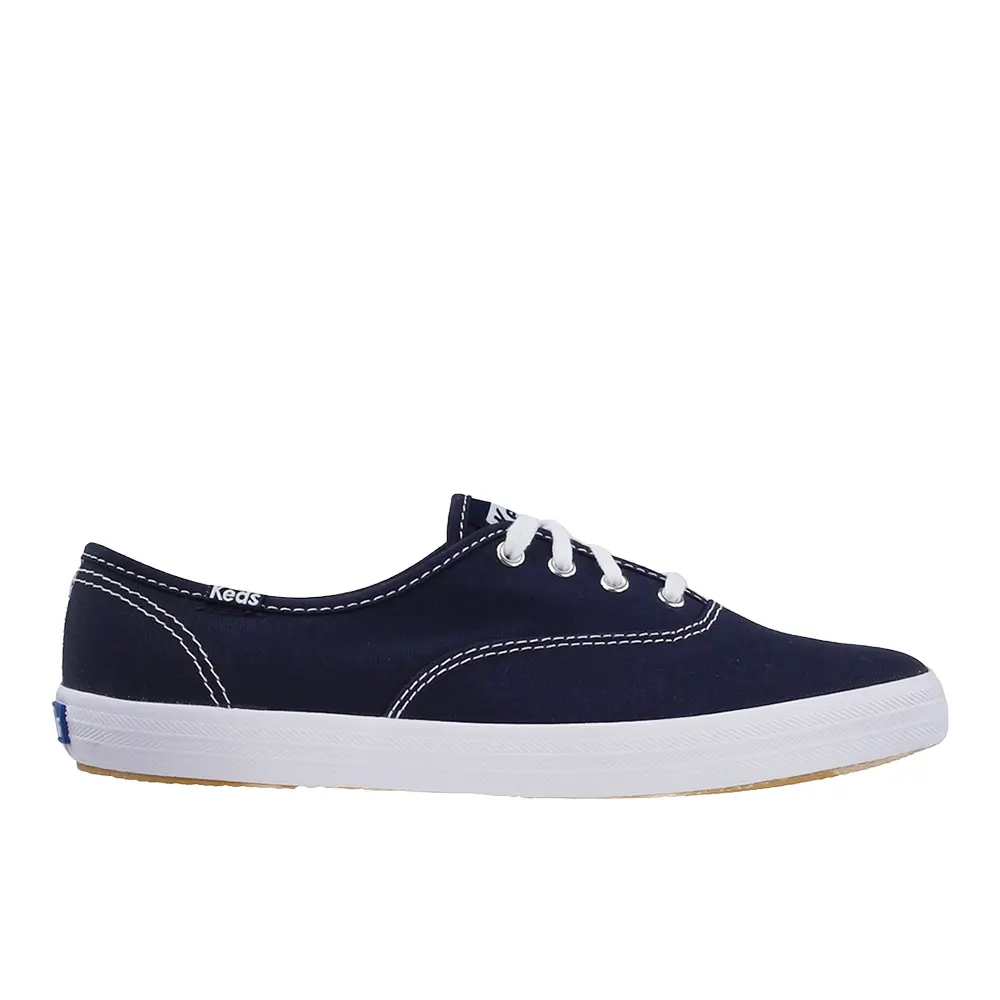 Keds Womens Champion Originals Lace Up Sneakers Shoes Casual - Blue
