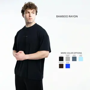 EKKO Bamboo Rayon Oversized T-Shirt