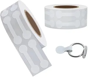 1000PCS Stickers for Small Business Jewelry Tags Self Adhesive White Blank Jewelry Price Labels - Rectangle