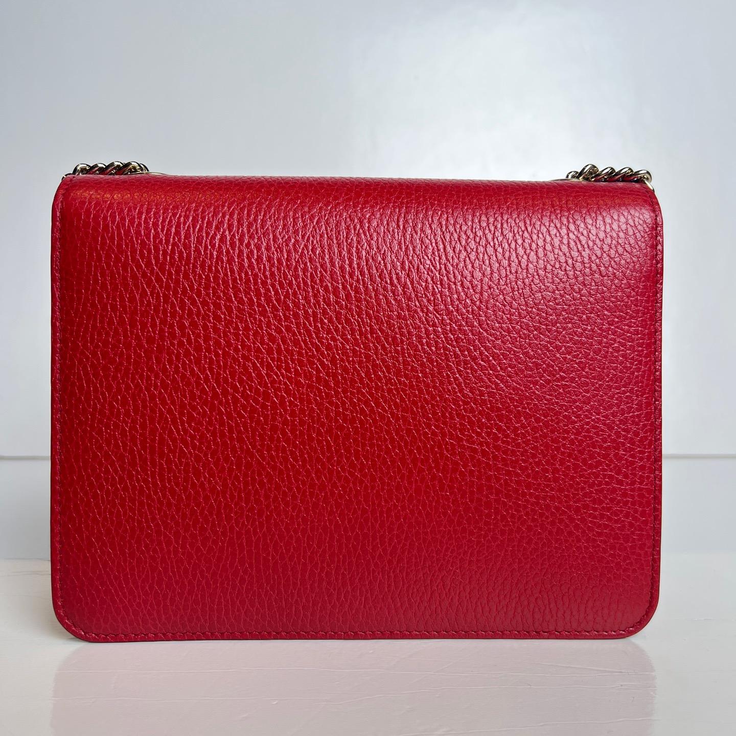 Pre-owned GUCCI Interlocking G Accordion Bag