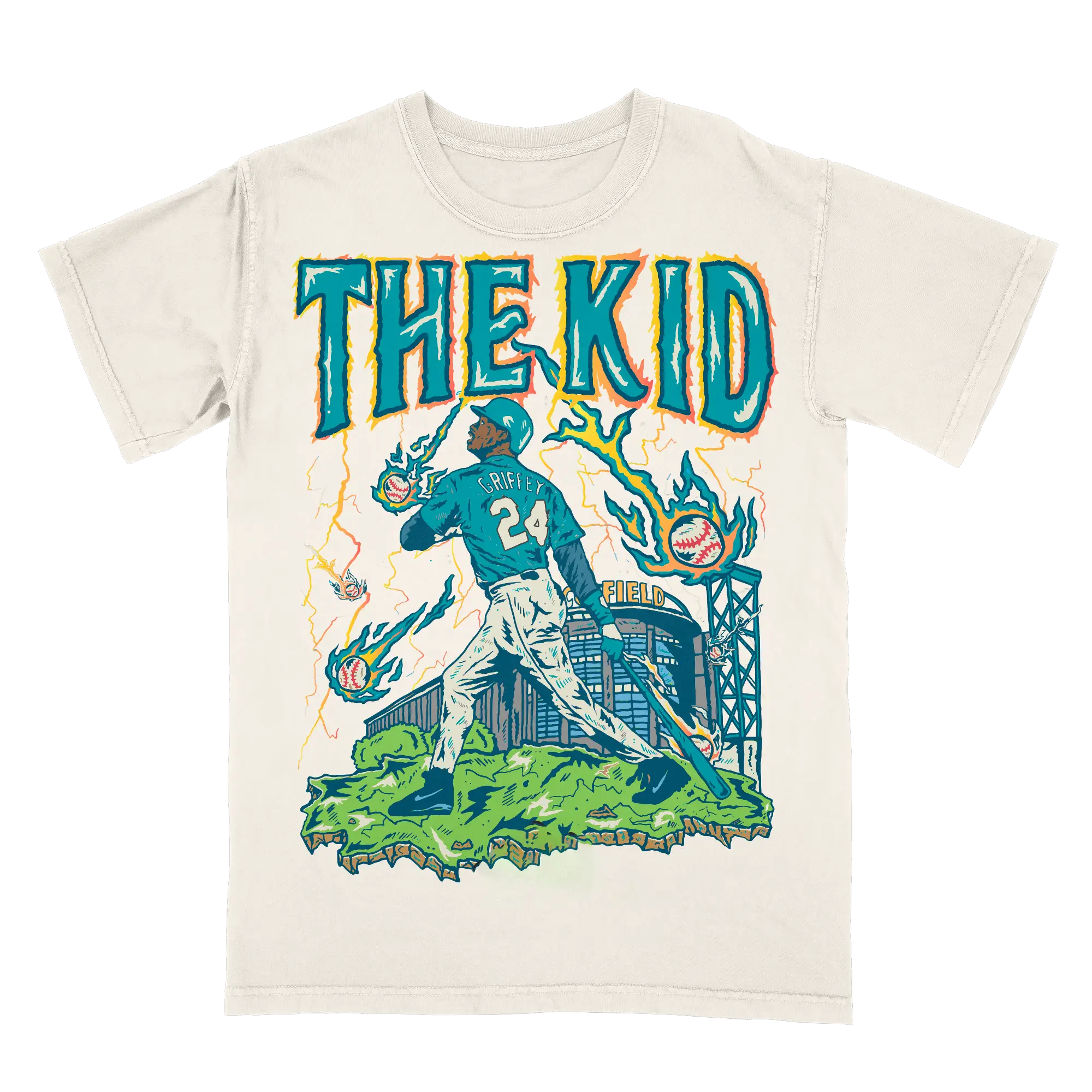 Ken Griffey Seattle Teal Edition T-Shirt