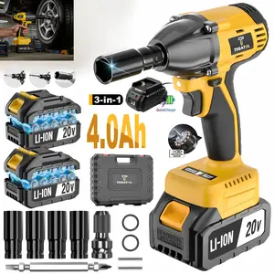 Tecatil 3-in-1 20V Li-ion 4.0Ah Power Station with Quick Charger and 3-in-1 Tool Set for Versatile Use. garage