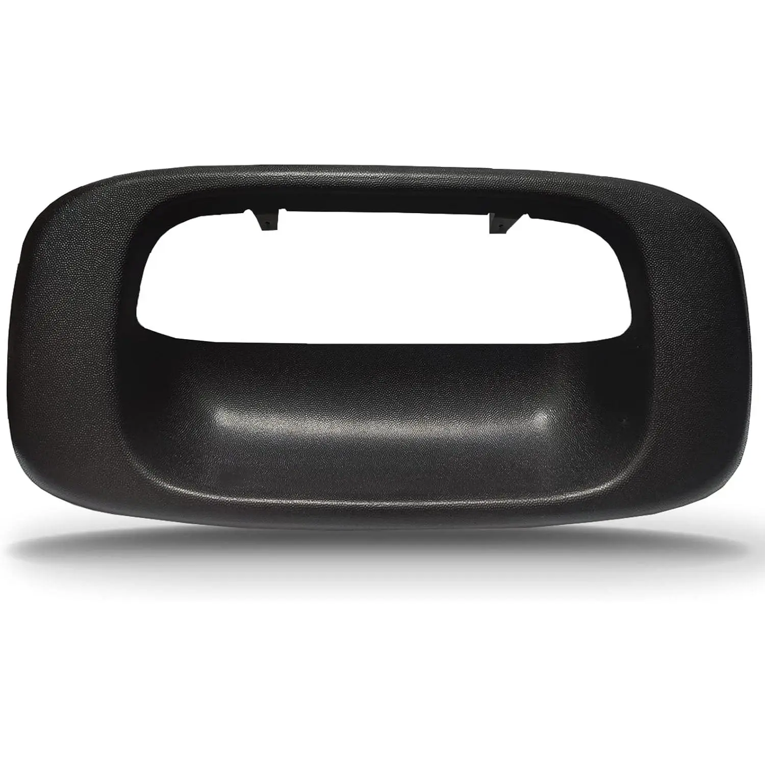 Black Texture Grip Plastic Tailgate Handle Bezel Trim - Direct Fit Replacement Tailgate Repair Accessory for 1999-2007 Chevy Silverado/GMC Sierra 1500/2500/3500 Trucks - 15 Min Quick Install, OEM Look, Replaces# 15228539,15228540,GM1916102,GM15046512