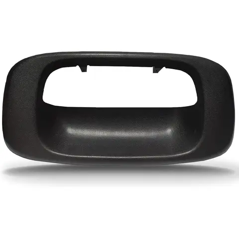 Black Texture Grip Plastic Tailgate Handle Bezel Trim - Car Accessories, Tools & Gadgets, Direct Fit Handle Replacement for 1999-2007 Chevy/GMC Trucks 1500/2500/3500, 15 Min Quick Install, OEM Look, Replaces#15228539,15228540,GM1916102,GM15046512