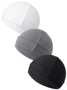 Unisex Plain Color Multifunctional Skull Caps 2026 Summer Sportive Beanie Fitted Hat for Men Women Stretchy Helmet Liner Biking Accessory Back To School Birthday Outfit Machine Washable Polyamide SpringStatements Fitting Outdoor Hat summerwins