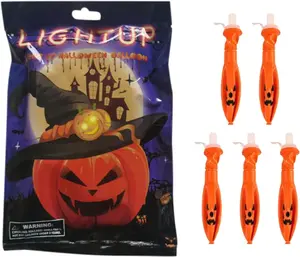 Halloween Pumpkin Foil Balloon Decoration F07M1-76 Orange