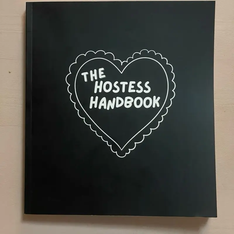 The Hostess Handbook - Soft Cover 300 Pages Creative Journal for Party Planning & Personal Reflection