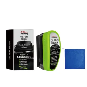 Car Windshield Oil Film Remover - Instantly Removes Grease, Road Film & Haze - Crystal Clear Vision - 5 fl oz