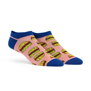 Burger Unisex Low Ankle Length Socks