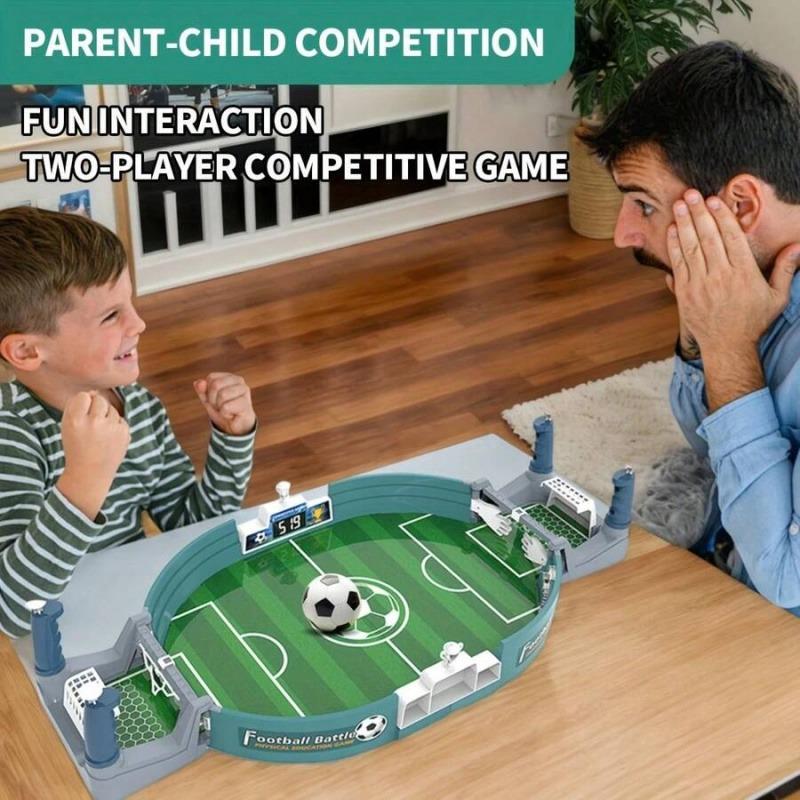 Portable Children's Football Game Set - Durable PP Material, Independent Desktop Design, Suitable For 3-6 Years Old, Perfect Family Party Games For Christmas, Halloween, Thanksgiving, Board Games, Multiple Specifications To Choose From