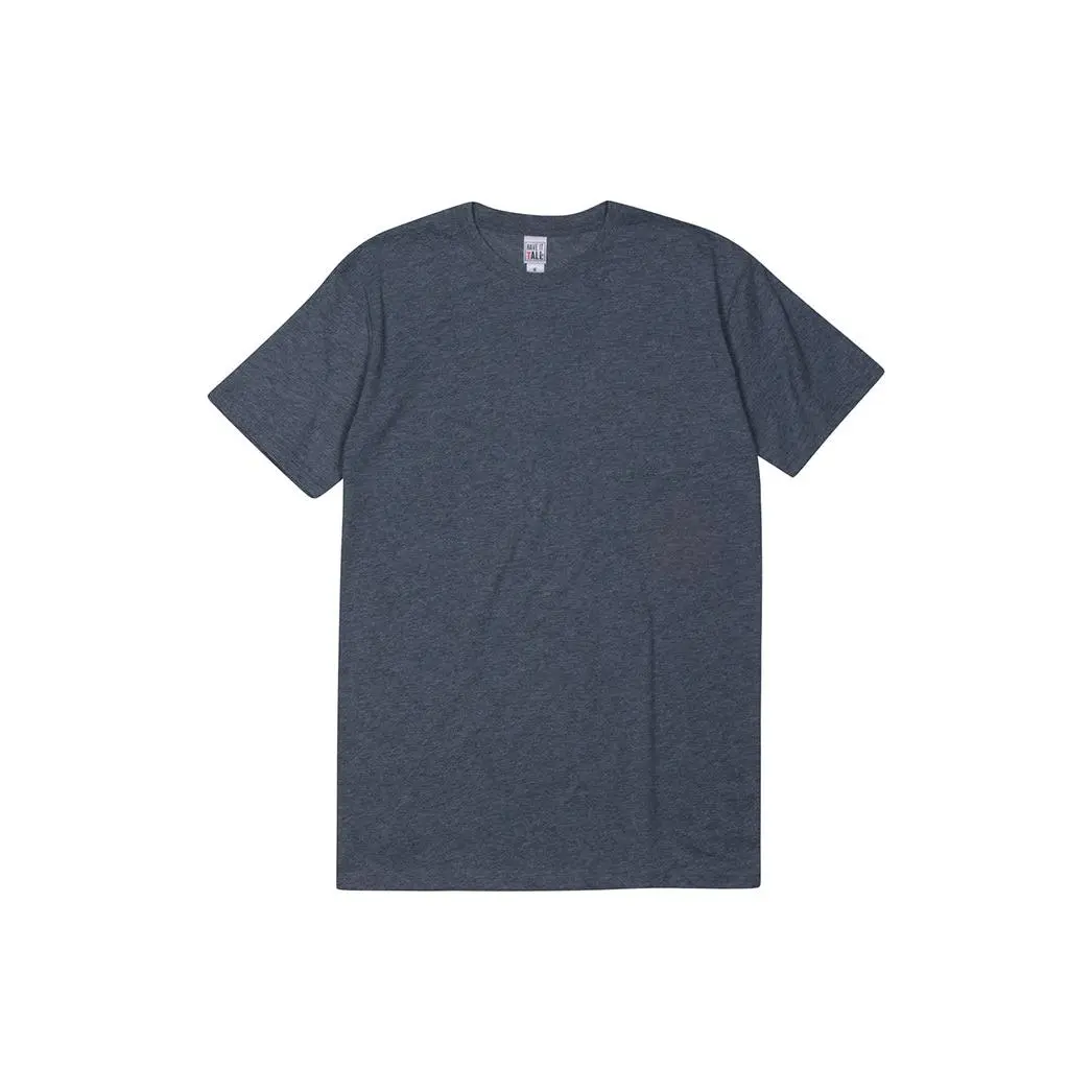 Have It Tall Sizes 4XL Tall to 6XL Tall Soft Blend Fitted T Shirt