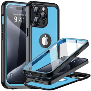 Waterproof Case For iPhone 15 / 14 Pro Max / 15 Plus Shockproof Tough Full Cover