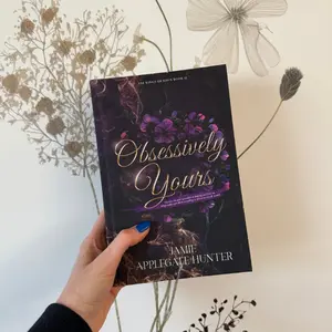 Obsessively Yours Hardcovers by Jamie Applegate Hunter, Signed Copies, Unhinged Fantasy Romance, Fae Kings of Eden Series book Two