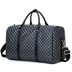 Weekender Bag for Women Men, Travel Duffel Bag Carry On Overnight Bag,  Large Travel Handbag, for Gym Holiday Tote Bag