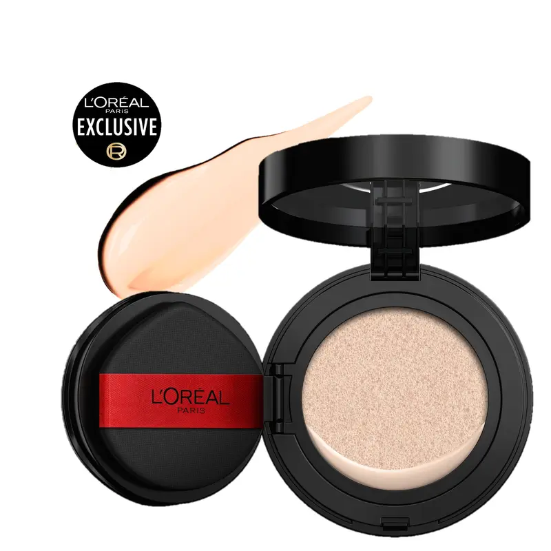 Infallible Cushion Foundation, Weightless Buildable Coverage, 24H Longwear, Waterproof & Transfer-Resistant, Safe for all Skin Types,L'Oréal Paris