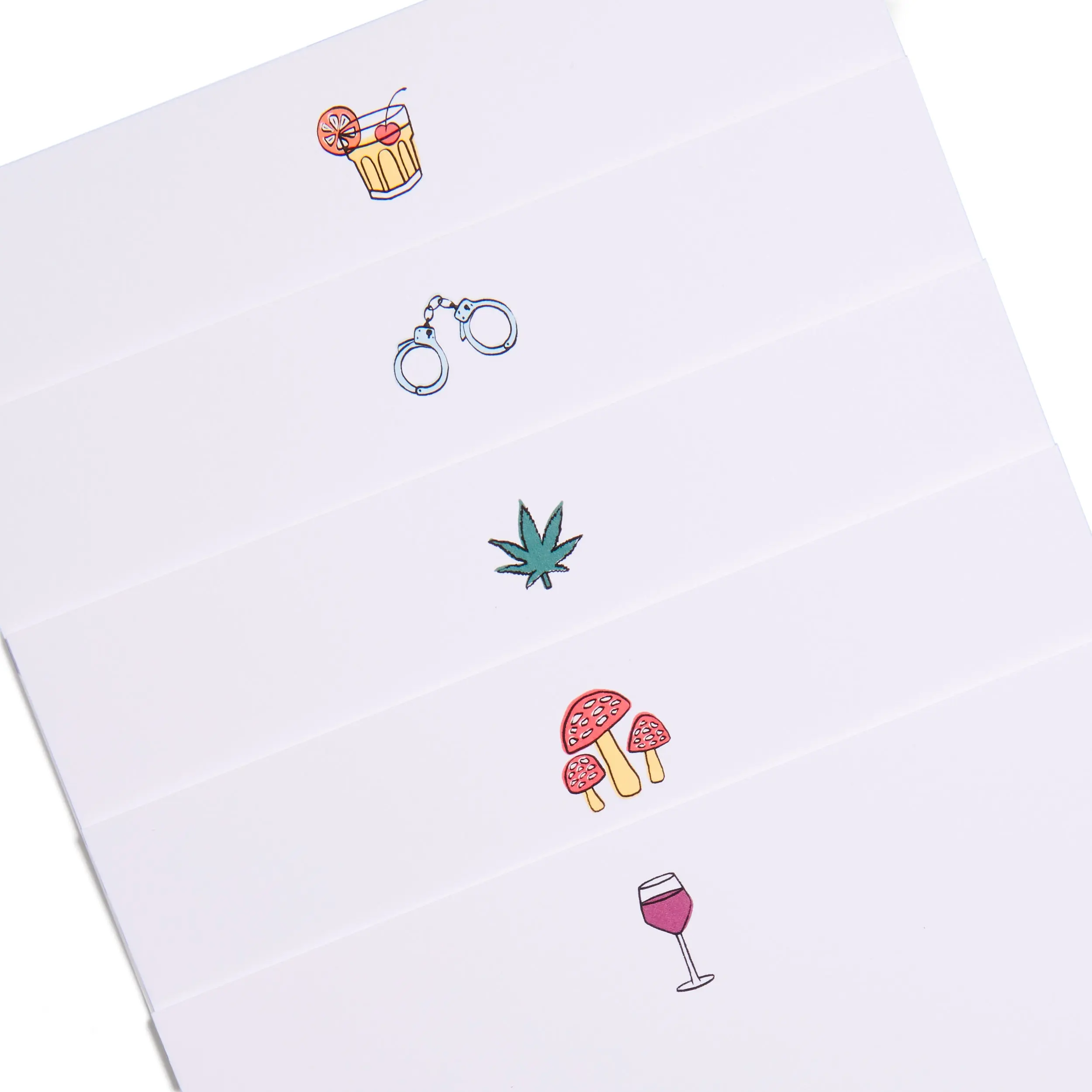 Vices Notecards