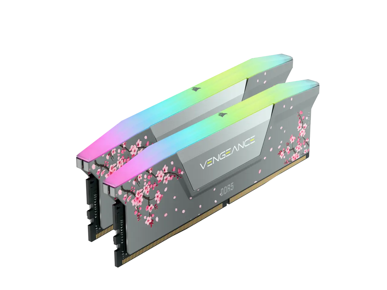CORSAIR Vengeance RGB 32GB (2 x 16GB) 288-Pin PC RAM DDR5 6000 (PC5 48000) Desktop Memory Model CMH32GX5M2B6000Z30CB