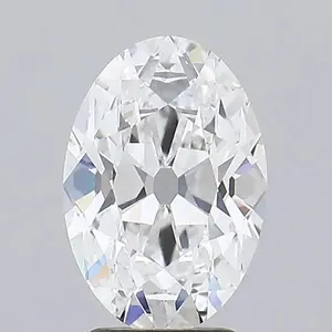 2.09 Carat Old Oval GIA Certified Lab Grown Diamond