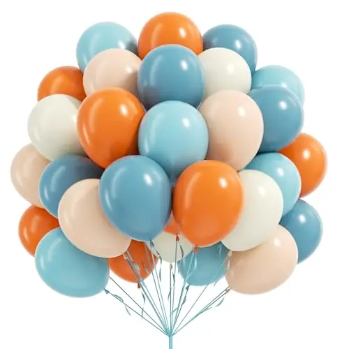 Dusty Blue Orange