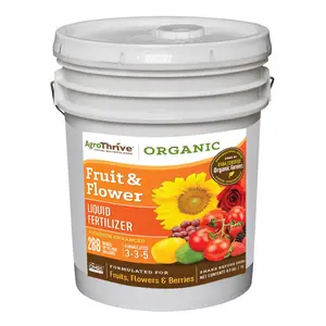 AgroThrive Fruit & Flower Fertilizer - 4.5 Gal Bucket