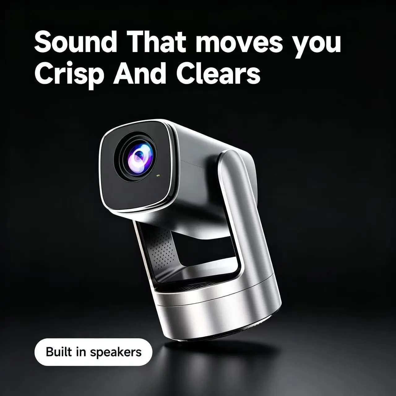 【Mother's Day Gifts】2026 W4 Portable LCD Projector, 800 ANSI Lumens, Android 11.0, Dual Wi-Fi 6, 4K Decoding, Autofocus, Built-in Speaker, Free Screen Mirroring, 2000:1 Ratio, HD, HDMI Input, Smart Home Theater Gadget, TikTok Shop Creator Picks, Audio, Mi