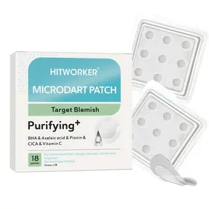 9/18 Invisible Micro Needle Patch, Acne Pimple Patch, Alcohol-Free, Fragrance-Free, Gentle Skin-Friendly, Suitable for Sensitive Skin, Cleans Pores, Promotes Absorption