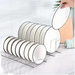 Stainless Steel Dish Rack Plate Dish Utensils Draining Drying Rack Multi-purpose Household Storage Rack Kitchen Accessories