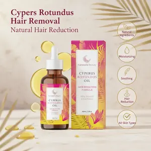 Cyperus Rotundus Oil for Hair Removal, Moisturizing & Soothing Cyperus Oil For Reducing Body Hair Growth