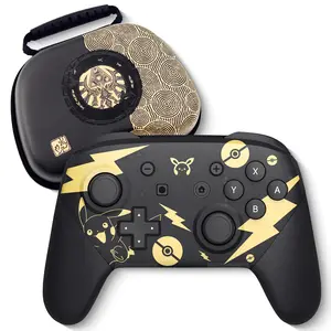 Switch Pro Controllers with Carrying Storage Case, Upgraded Game Pad Switch Remote Wireless Replacement Console Stick for Switch Controller, NFC/Dual Vibration/Screenshot/Wake-up, Rechargeable Battery, Perfect Gift for Youngsters & Adults