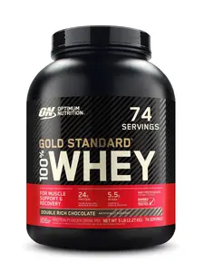 Optimum Nutrition Gold Standard 100% Whey Protein Powder, 5 lbs Healthcare Fitness