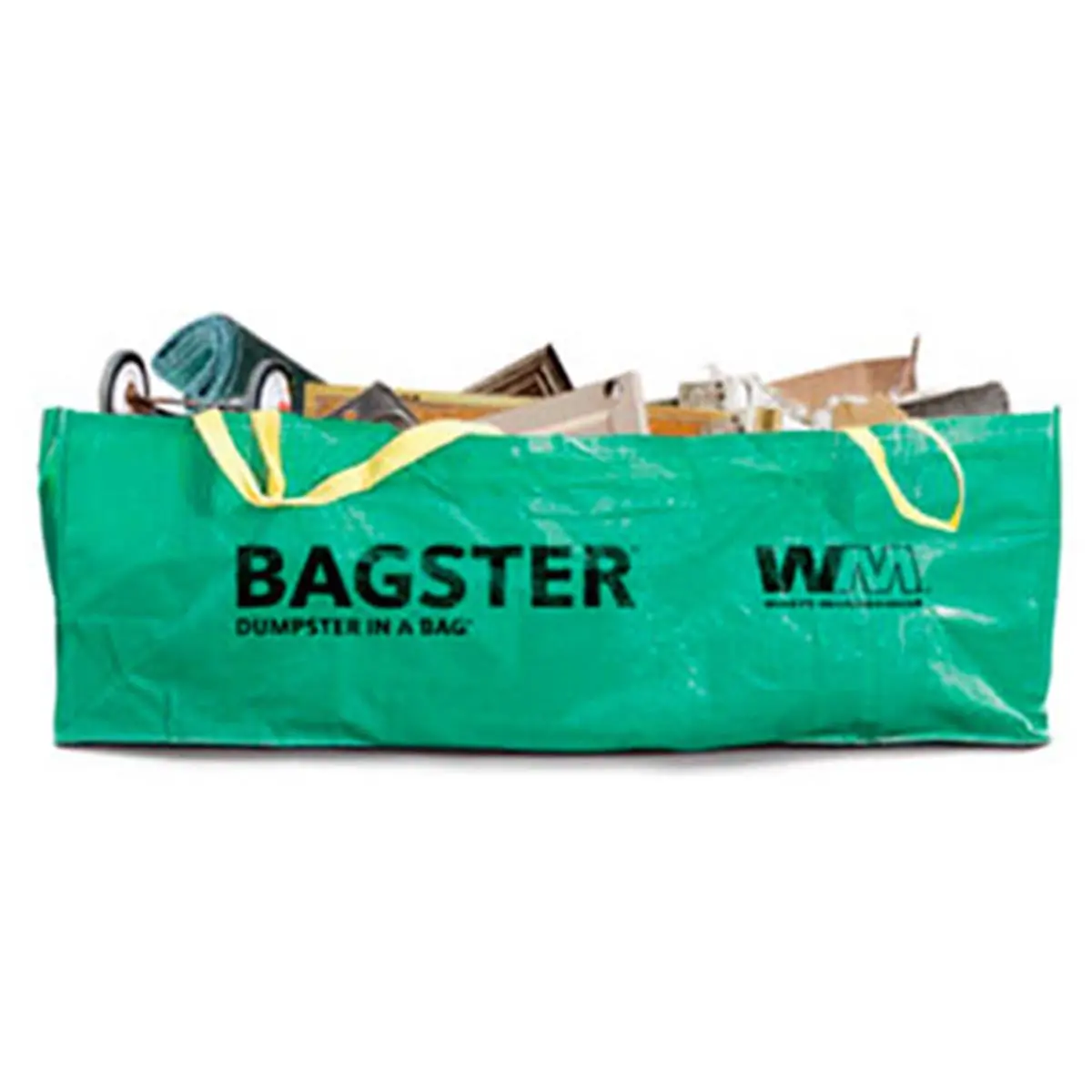212 MAIN Flexible Durable Tear-Resistant 3CUYD Dumpster Bag, 8 x 4 x 2.5 ft, Home Care Trash Bag, Durable Trash Bag, Waste Bags