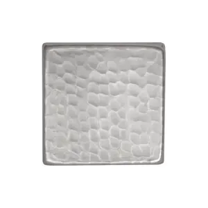 2" x 2" Nickel Plated Hammered Copper Tile?