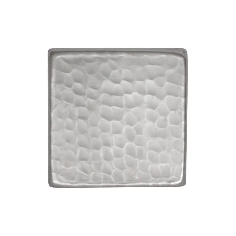 2" x 2" Nickel Plated Hammered Copper Tile?