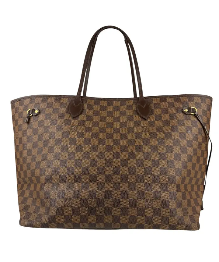 Pre-owned Louis Vuitton - Shoulder Bags Damier Ebene Neverfull GM
