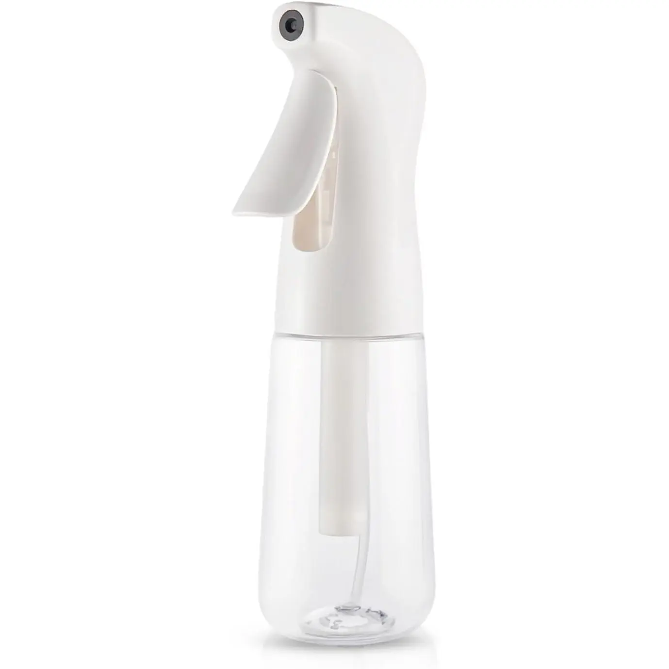 Continuous Spray Bottle for Hair,Ultra Fine Mist Water Hair Spray Bottles,Mister Spray Bottle,Refillable Plastic Sprayer for Hairstyling, Cleaning,, , Salons,6.8oz/200ml,Clear