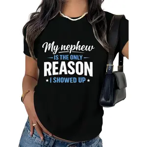 Nephew Love Graphic T-Shirt – Perfect Casual Wear for Dedicated Aunts and Uncles