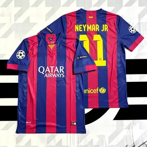 14-15 season home team NO.11  Neymar JR fan edition short-sleeved football jersey
