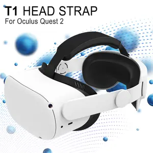 Head Strap Compatible with Oculus Quest 2, Meta Quest 2 Accessories Adjustable Elite Strap Replacement for Enhanced Comfort Support and Gaming Immersion in VR (Without Battery)White & Black Color Options smart ring ultrahuman