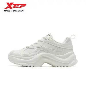 XTEP Cloud Sneaker for Women casual shoes, Versatile Chunky Sole Platform Sneakers with Multiple Color Options