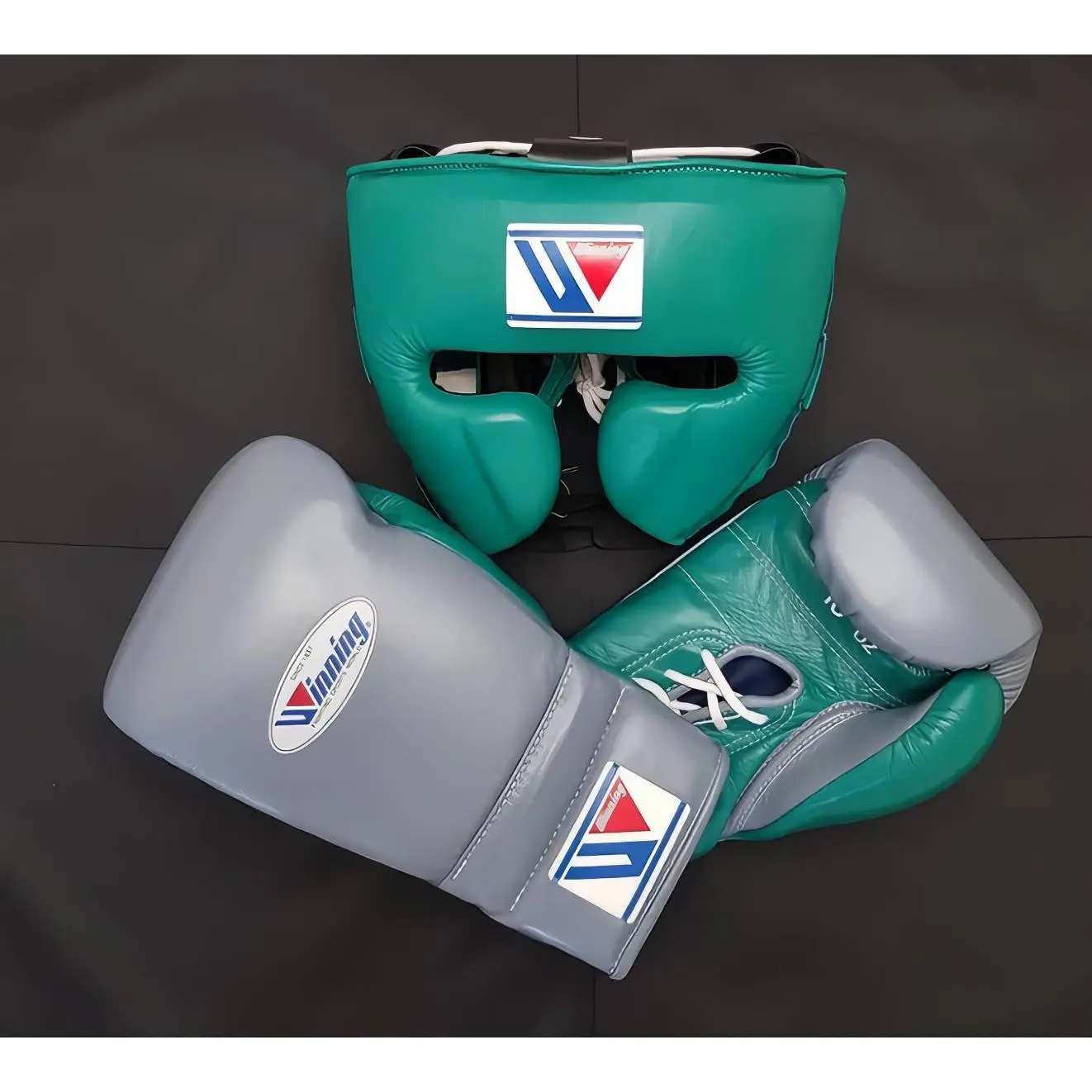 Boxing Gloves with Protective Headgear for Training and Sparring Sessions
