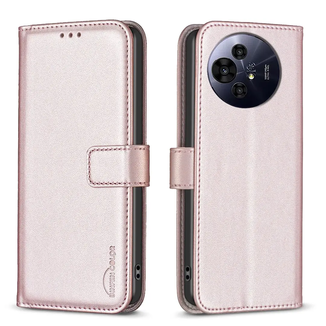 Wallet Style Protective Cellphone Case for Tcl Series, Flip Book Design, Premium Feel, Unisex, Leather Cover, Bf17 Model, Multiple Models Compatible, Durable Pu Cover