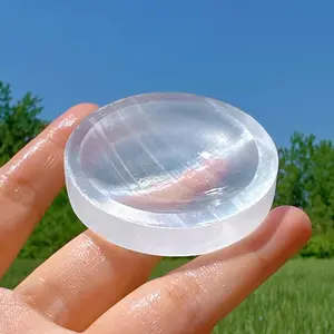 Selenite Round Plate Crystals Storage Bowl Carving Healing Crystals Lover Collection Crystals Holder Home Decor Gift Mineral Specimen Peace Meditation