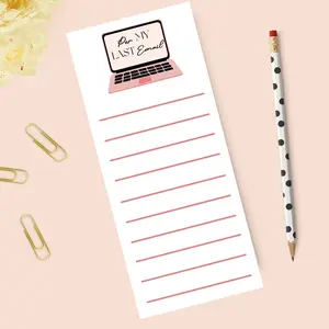Per my last email notepad